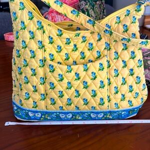 Vera Bradley quilted vintage hobo bag